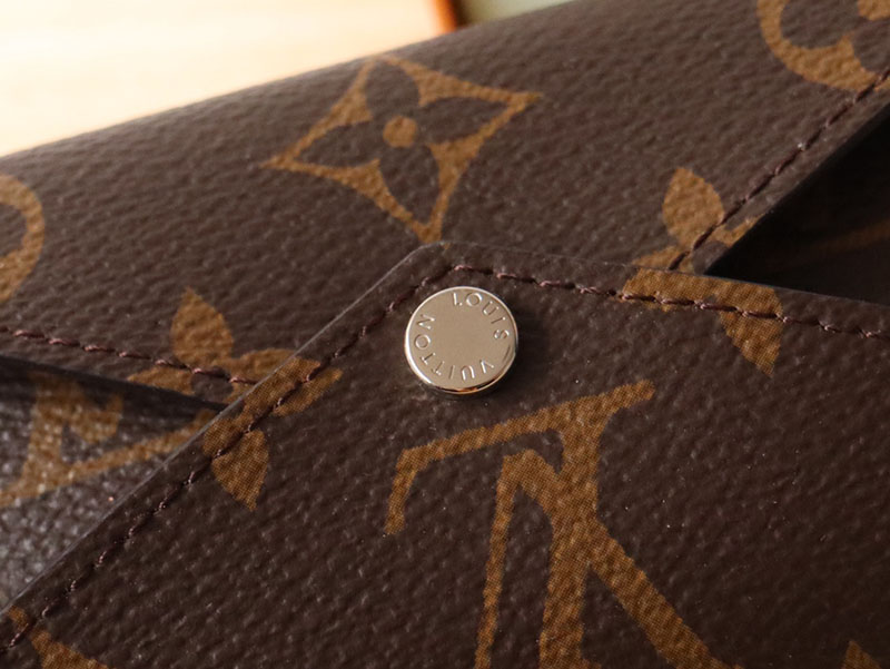 ヴィトン カードケース 財布代わり ポルト カルト・キリガミ サフラン イエロー M12791 キャンバス シルバー金具 - 画像 (6)