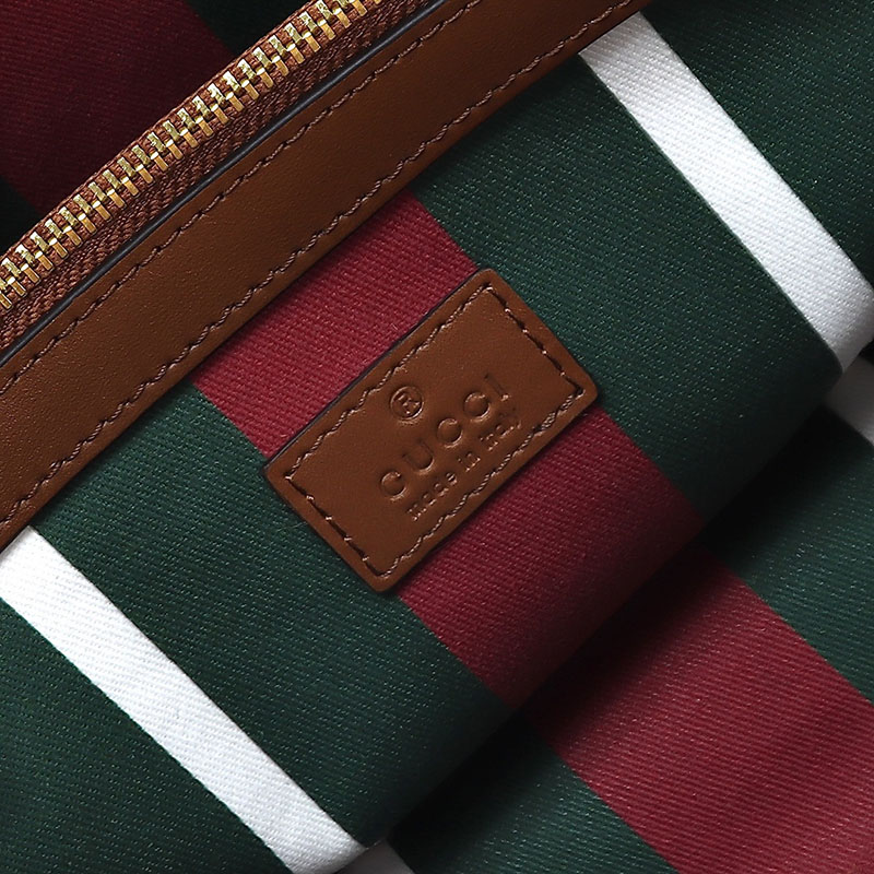 グッチ トートバッグ 新作 2025 グッチ GGエンブレム スモール トートバッグ 815214 FAD6L 9758 ベージュ&ダークブラウン - 画像 (3)