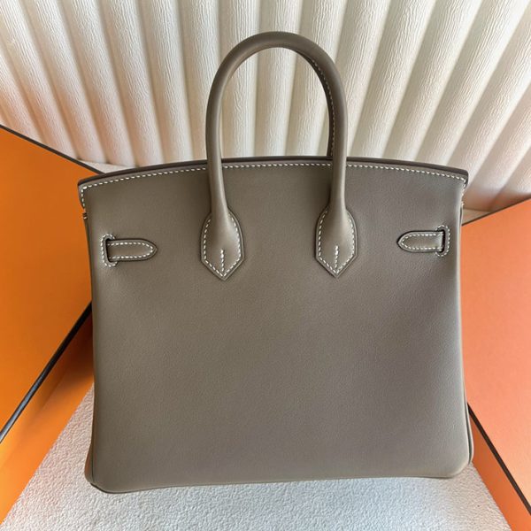 バーキン安く買う方法 エルメス HERMES バーキン25 エトゥープ スイフト ゴールド金具 2513367 - 画像 (7)