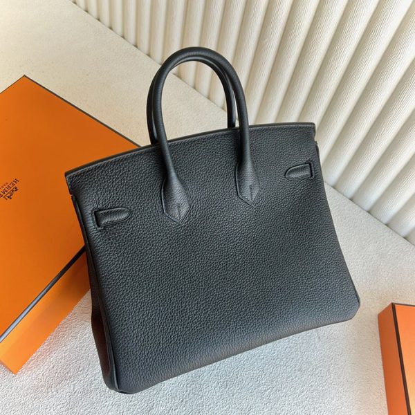 バーキン安く買う方法 エルメス HERMES バーキン25 黒 ブラック トゴ ゴールド金具 2025定価 2513368 - 画像 (7)