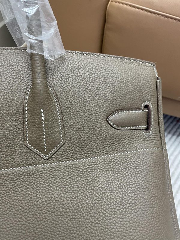 エルメス HERMES オータクロア40 エトゥープ トゴ シルバー金具 2513425 オータクロア40 新品 - 画像 (2)