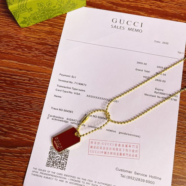 グッチ ネックレス GUCCI グッチ ネックレス レディース 人気 2025年新作 ゴールド 2515446 - 画像 (5)