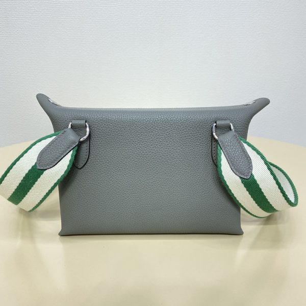 HERMES エルメス ヴィドポッシュ ブルーラン/ミント/ホワイト トゴ シルバー金具 2513452 エルメス メンズ ショルダーバッグ - 画像 (2)