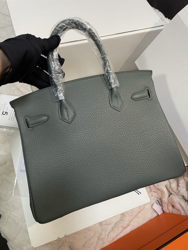 エルメス HERMES バーキン30 ヴェールアマンド トゴ ゴールド金具 2513505 ブランドバッグ セール 公式 - 画像 (4)