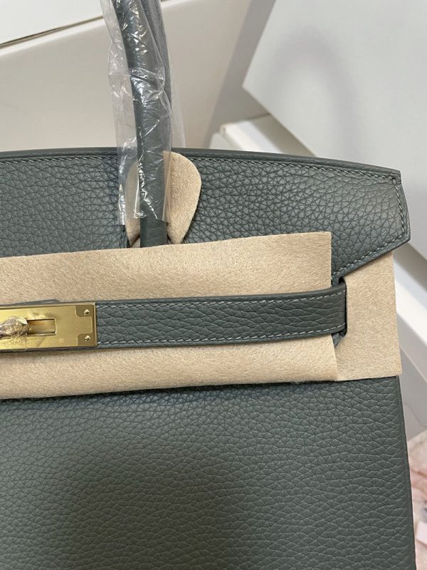 エルメス HERMES バーキン30 ヴェールアマンド トゴ ゴールド金具 2513505 ブランドバッグ セール 公式 - 画像 (2)