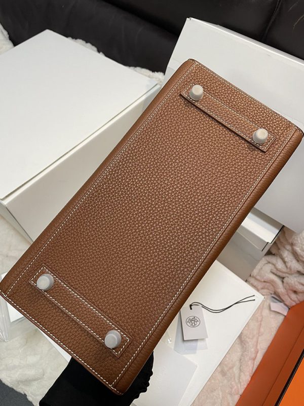 エルメス HERMES バーキン30 セリエ ゴールド トゴ シルバー金具 2513508 ブランドバッグ セール 公式 - 画像 (6)