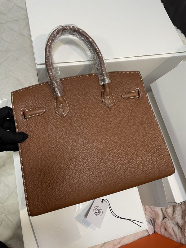 エルメス HERMES バーキン30 セリエ ゴールド トゴ シルバー金具 2513508 ブランドバッグ セール 公式 - 画像 (5)