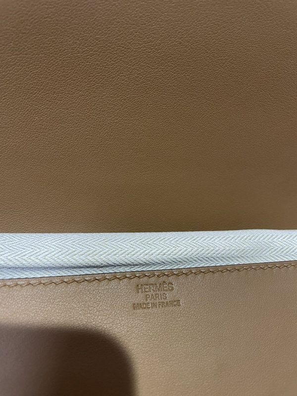 エルメス HERMES ポシェットバーキン シャドウ アルザン エバーカーフ 2513553 バーキンシャドウ クラッチ - 画像 (3)