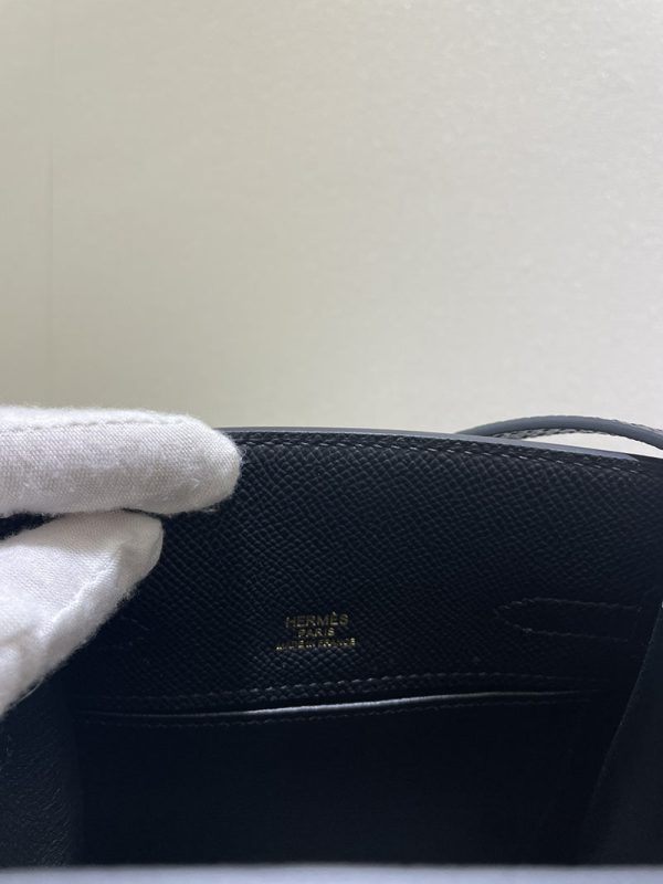 エルメス HERMES ケリースポーツ KELLY SPORT ブルーニュイ ヴォーエプソン ゴールド金具 2513560 ケリースポーツ 定価 - 画像 (2)