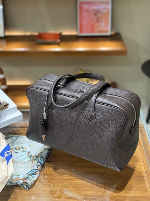 エルメス プリュム 35 HERMES ハンドバッグ エベンヌ トリヨンクレマンス シルバー金具 2513792 ブランドバッグ 人気ランキング - 画像 (7)