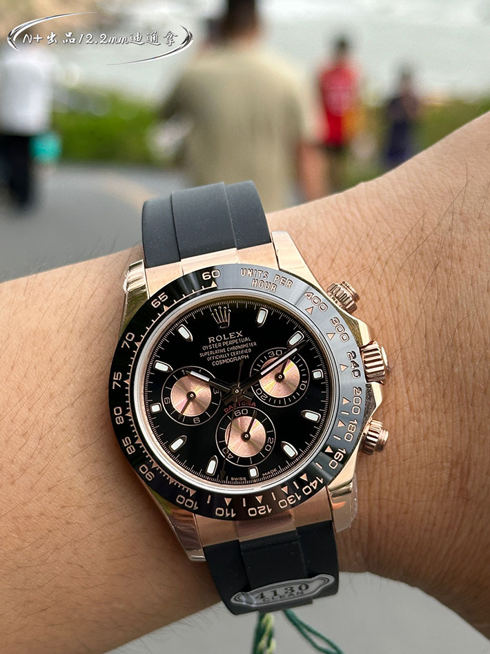 最高級ロレックススーパーコピー ロレックス デイトナ コピー ブラック/ピンク 116515LN ロレックス デイトナ スーパーコピー 比較 2514999 - 画像 (10)