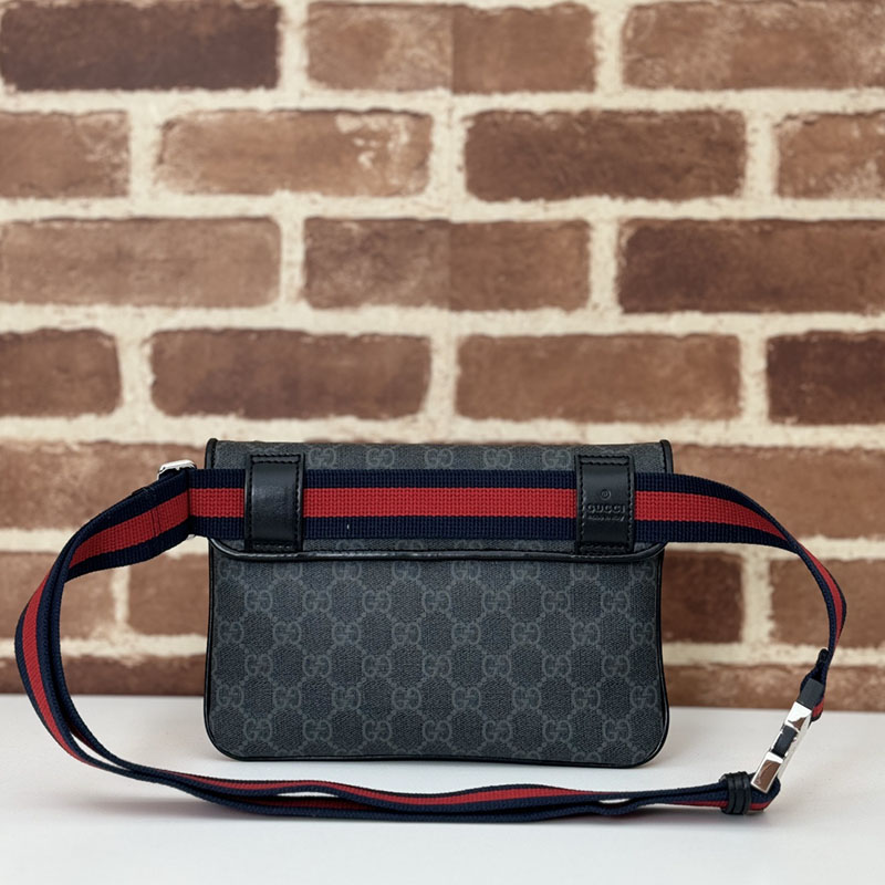 グッチ バッグ 新作 GUCCI GG ベルトバッグ 792091 FADJA 1042 ブラック グッチ ボディバッグ メンズ - 画像 (5)