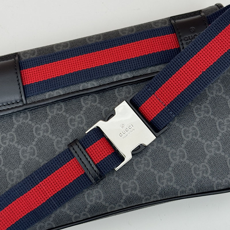 グッチ バッグ 新作 GUCCI GG ベルトバッグ 792091 FADJA 1042 ブラック グッチ ボディバッグ メンズ - 画像 (3)