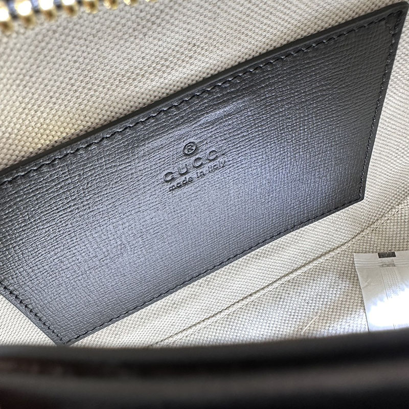 グッチ バッグ 新作 GUCCI グッチ ホースビット 1955 ミニ ショルダーバッグ 760196 1AAQD 1000 ブラック 有名ブランド激安セール - 画像 (2)