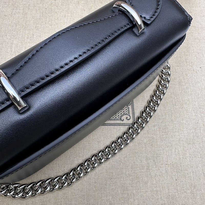 グッチ バッグ 新作 GUCCI グッチ PETITE プティット ミニ ショルダーバッグ 斜め掛け 739722 FACJP 1000 ブラック 海外 旅行 ショルダー バッグ - 画像 (4)