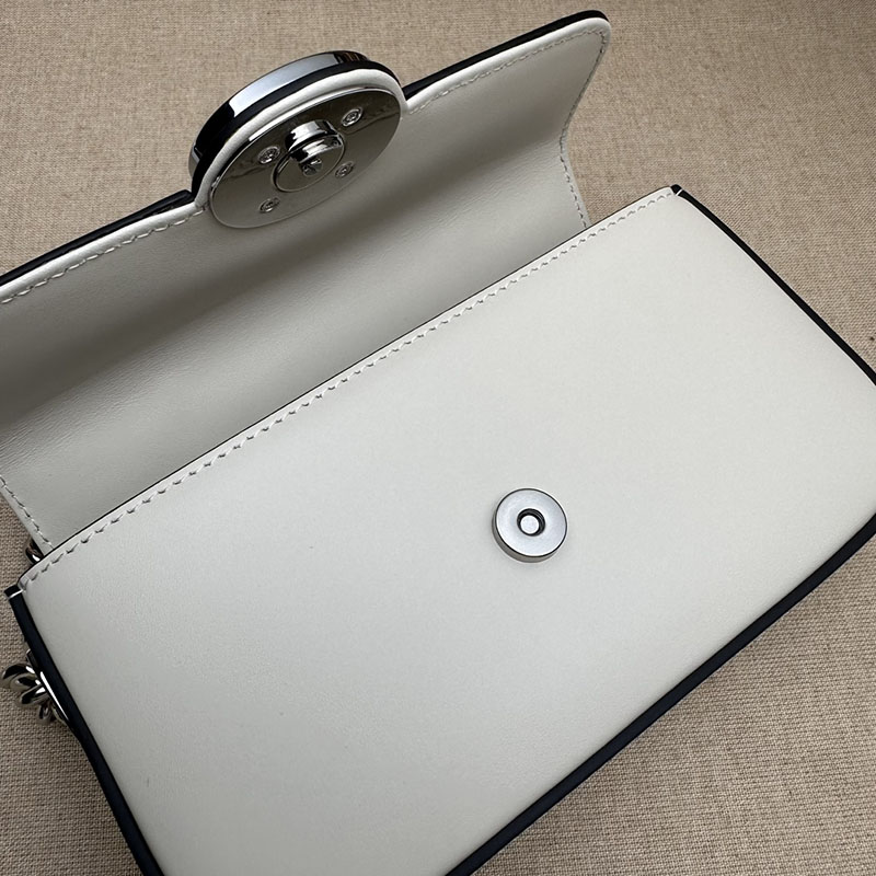 グッチ バッグ 新作 GUCCI PETITE プティット ミニ ショルダーバッグ 斜め掛け 739722 FACJP 9562 アイボリー 海外 旅行 ショルダー バッグ - 画像 (3)