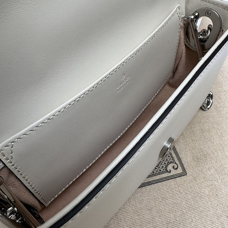 グッチ バッグ 新作 GUCCI PETITE プティット ミニ ショルダーバッグ 斜め掛け 739722 FACJP 9562 アイボリー 海外 旅行 ショルダー バッグ - 画像 (2)