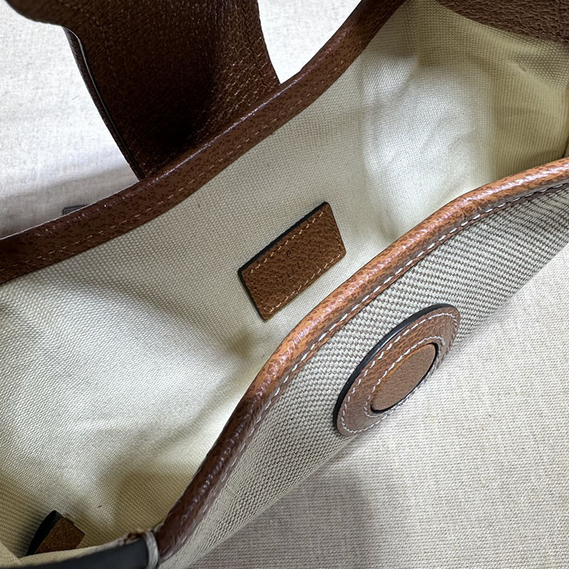 グッチ バッグ 新作 GUCCI アフロディーテ ミディアム レザー 2WAYハンドバッグ 735106 AAA9F 2535 ブラウン レザー タッチ スクエア ショルダー バッグ - 画像 (2)