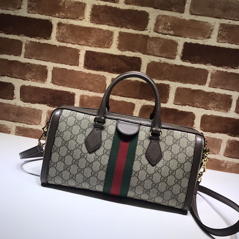 グッチ バッグ 新作 GUCCI オフィディア GGスプリーム 2WAYハンドバッグ 524532 K05NB 8745 ベージュ/ブラウン 海外 旅行 機内 持ち込み バッグ おすすめ - 画像 (8)