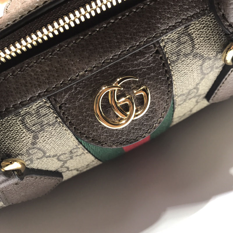グッチ バッグ 新作 GUCCI オフィディア GGスプリーム 2WAYハンドバッグ 524532 K05NB 8745 ベージュ/ブラウン 海外 旅行 機内 持ち込み バッグ おすすめ - 画像 (6)