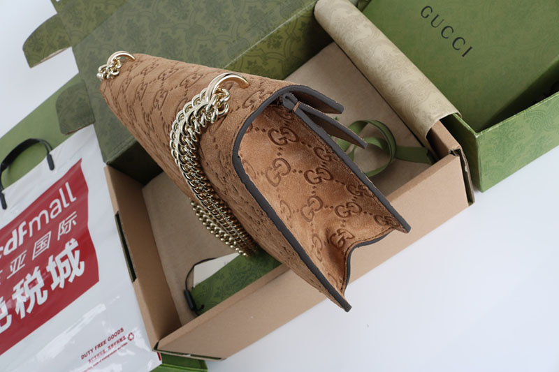 グッチ バッグ 未使用品 GUCCI DIONYSUS SMALL SHOULDER BAG 818145 AAEG4 2118 ブラウン 芸能人 愛用バッグ - 画像 (5)