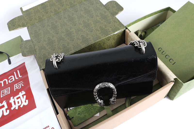 グッチ バッグ 未使用品 GUCCI DIONYSUS SMALL SHOULDER BAG 795005 0AAA6 1000 ブラック 芸能人 愛用バッグ - 画像 (7)
