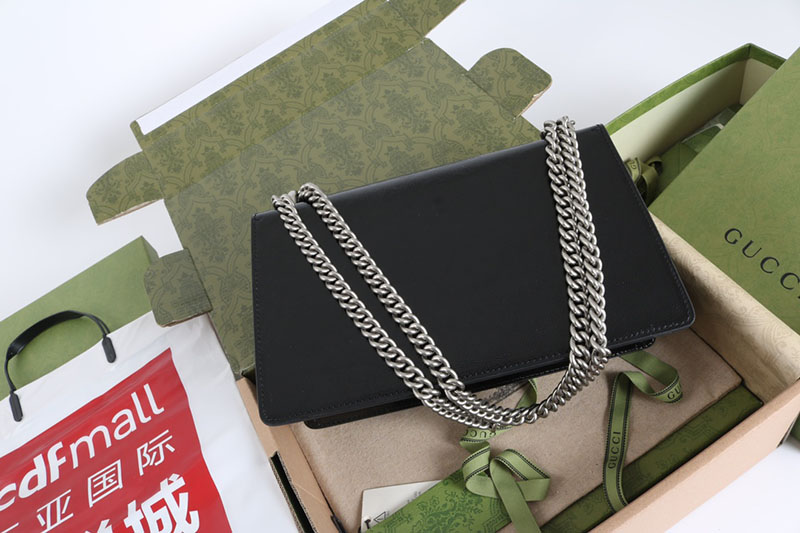 グッチ バッグ 未使用品 GUCCI DIONYSUS SMALL SHOULDER BAG 795005 0AAA6 1000 ブラック 芸能人 愛用バッグ - 画像 (5)