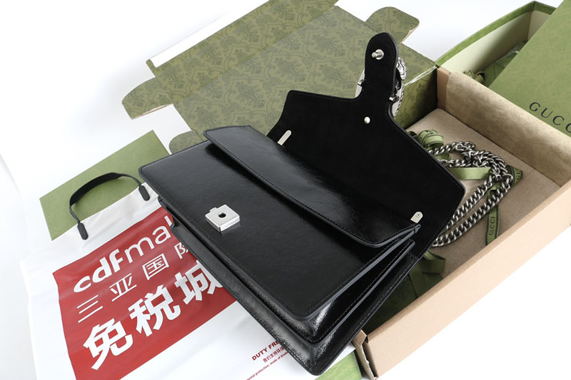 グッチ バッグ 未使用品 GUCCI DIONYSUS SMALL SHOULDER BAG 795005 0AAA6 1000 ブラック 芸能人 愛用バッグ - 画像 (4)