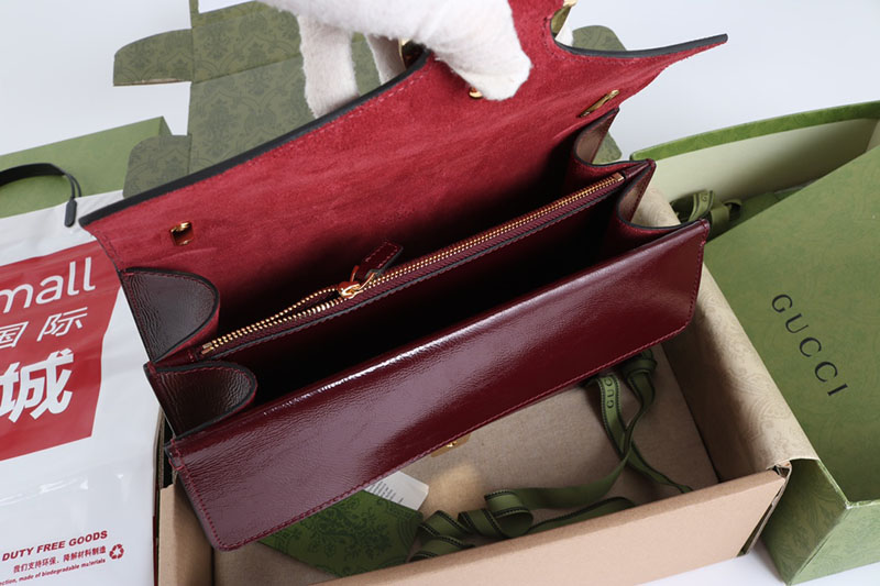 グッチ バッグ 未使用品 GUCCI DIONYSUS SMALL SHOULDER BAG 795005 0AAA8 6207 ロッソ アンコーラ 芸能人 愛用バッグ - 画像 (2)