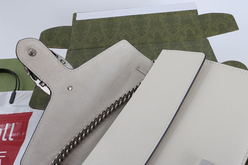 グッチ バッグ 未使用品 GUCCI DIONYSUS SMALL SHOULDER BAG 795005 0AAA6 1712 ホワイト 芸能人 愛用バッグ - 画像 (4)