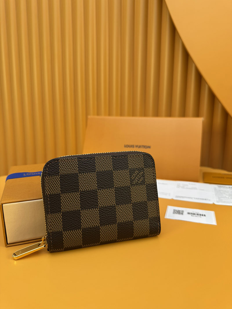 lv 財布 ルイヴィトン ジッピー・コイン パース N63070 RFID ダミエ ブラウン ヴィトン小銭入れランキング - 画像 (9)