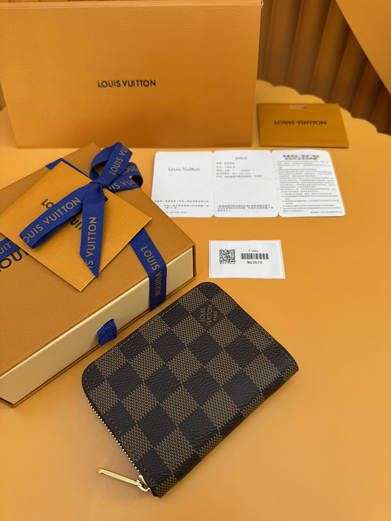 lv 財布 ルイヴィトン ジッピー・コイン パース N63070 RFID ダミエ ブラウン ヴィトン小銭入れランキング - 画像 (8)