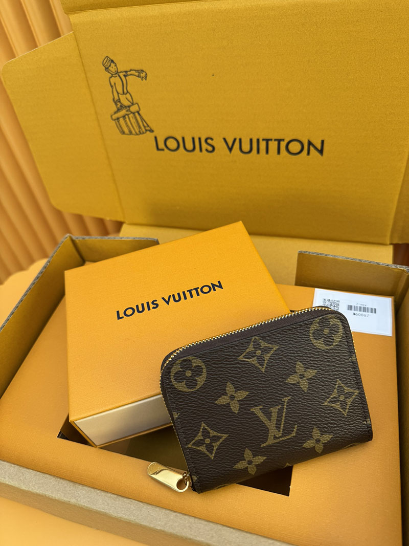 lv 財布 ルイヴィトン ジッピー・コイン パース M60067 RFID モノグラム ブラウン ヴィトン小銭入れランキング - 画像 (9)