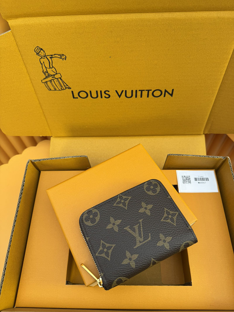 lv 財布 ルイヴィトン ジッピー・コイン パース M60067 RFID モノグラム ブラウン ヴィトン小銭入れランキング - 画像 (8)