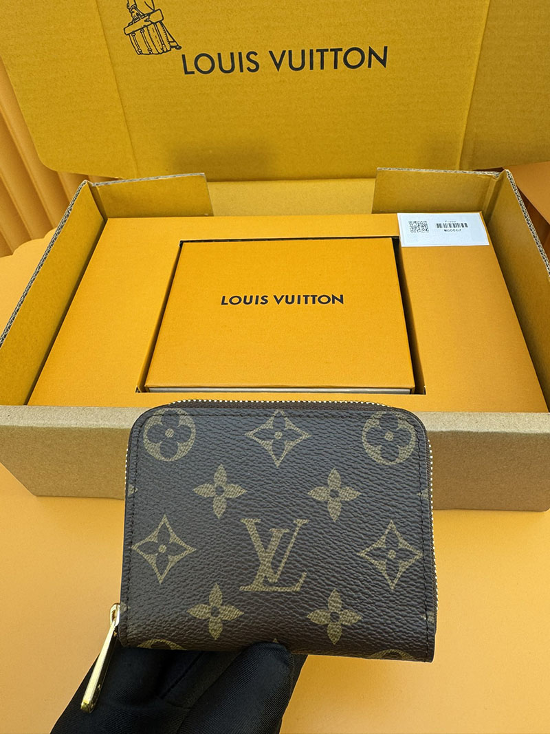 lv 財布 ルイヴィトン ジッピー・コイン パース M60067 RFID モノグラム ブラウン ヴィトン小銭入れランキング - 画像 (7)