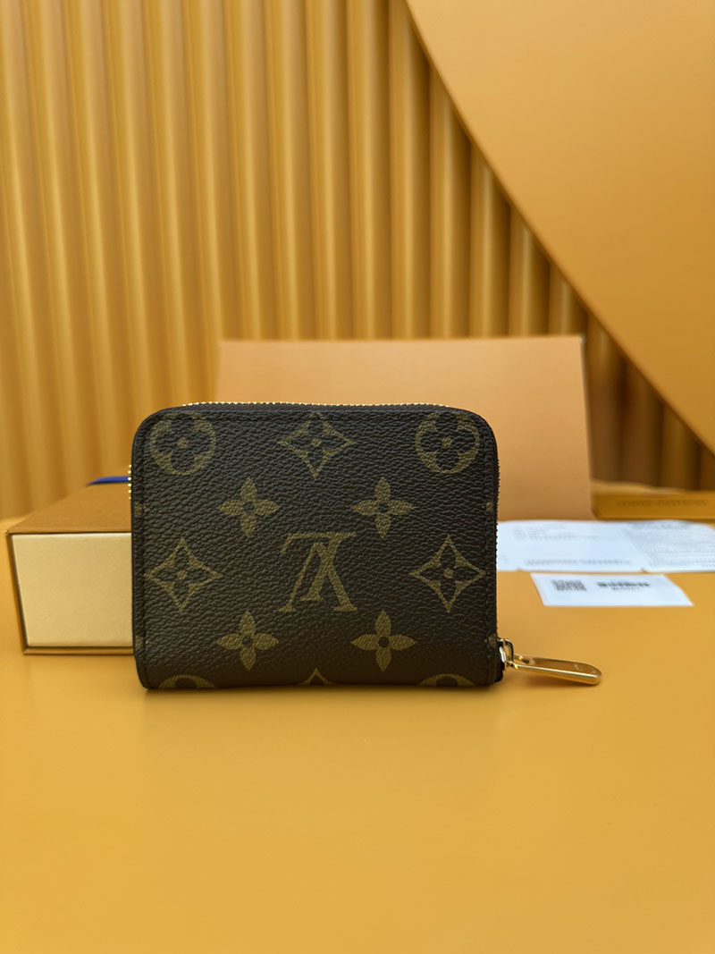 lv 財布 ルイヴィトン ジッピー・コイン パース M60067 RFID モノグラム ブラウン ヴィトン小銭入れランキング - 画像 (3)
