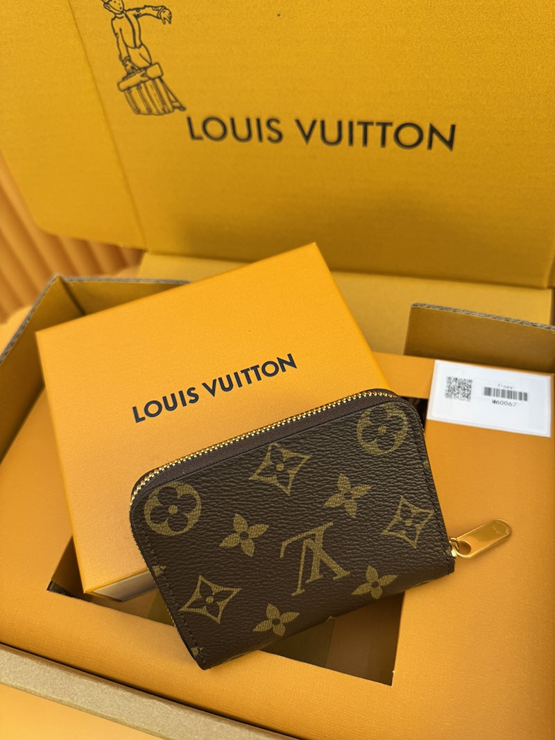lv 財布 ルイヴィトン ジッピー・コイン パース M60067 RFID モノグラム ブラウン ヴィトン小銭入れランキング - 画像 (2)