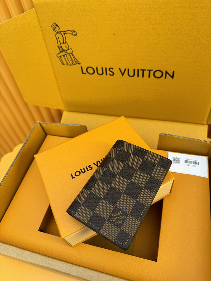 並行輸入品 ルイヴィトン カードケース オーガナイザー・ドゥ ポッシュ N63145 RFID ダミエ エベヌ カードケース 財布代わり メンズ - 画像 (6)