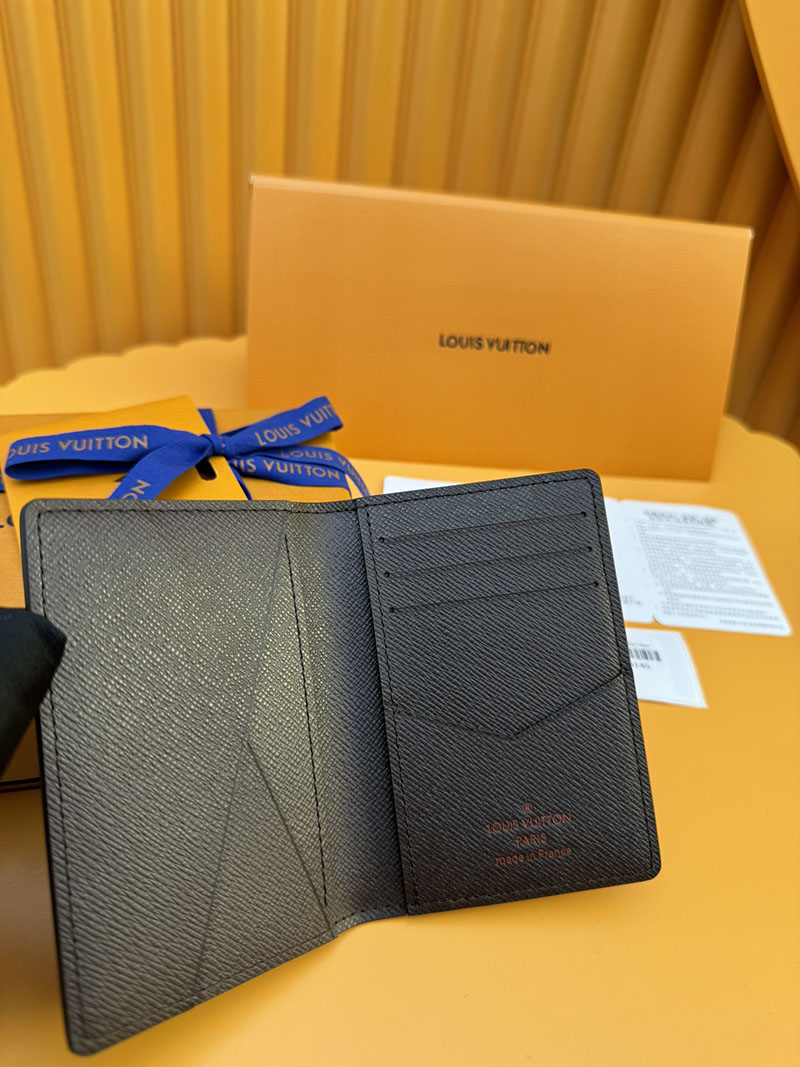 並行輸入品 ルイヴィトン カードケース オーガナイザー・ドゥ ポッシュ N63145 RFID ダミエ エベヌ カードケース 財布代わり メンズ - 画像 (5)