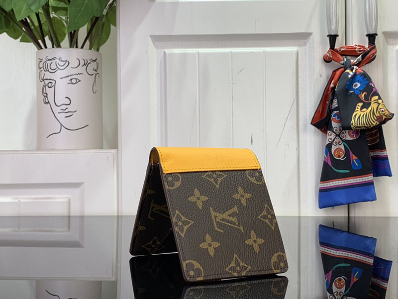 ルイヴィトン ポルトフォイユ・ミュルティプル サフラン イエロー M12837 モノグラム ルイヴィトン 財布 人気ランキング - 画像 (5)