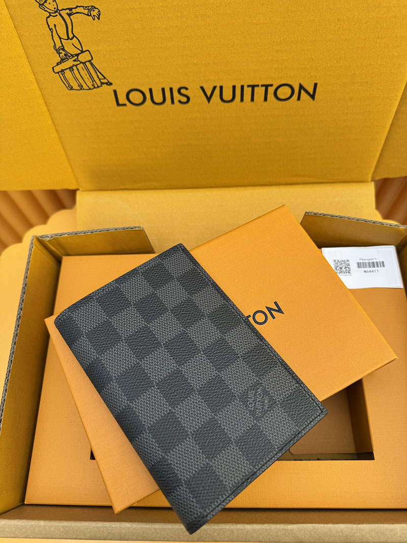 激安サイト ルイヴィトン パスポートカバー クーヴェルテュール・パスポール NM N64411 RFID ダミエ ブラック ヴィトン激安通販店舗 口コミ - 画像 (6)