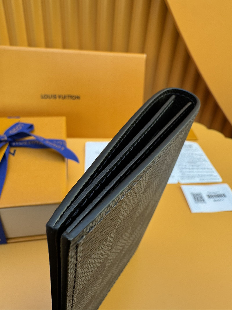 激安サイト ルイヴィトン パスポートカバー クーヴェルテュール・パスポール NM N64411 RFID ダミエ ブラック ヴィトン激安通販店舗 口コミ - 画像 (5)