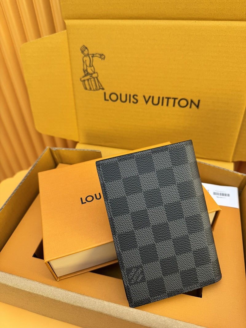 激安サイト ルイヴィトン パスポートカバー クーヴェルテュール・パスポール NM N64411 RFID ダミエ ブラック ヴィトン激安通販店舗 口コミ - 画像 (2)