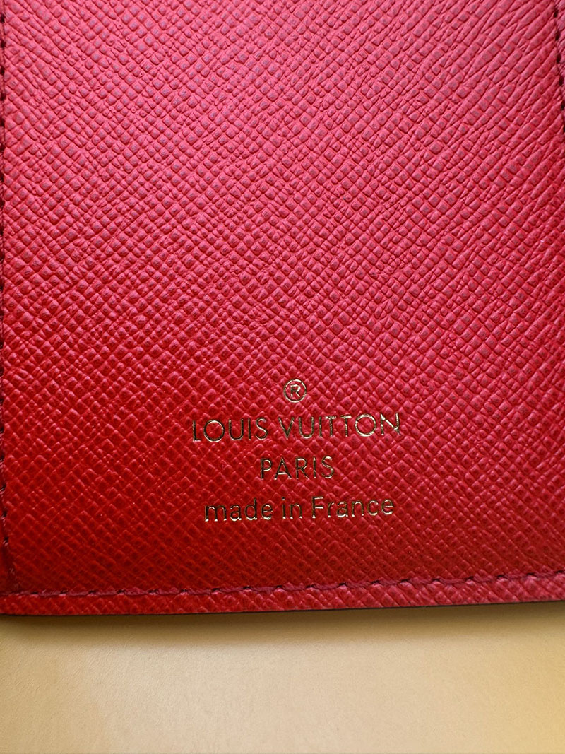 激安サイト ルイヴィトン ポルトフォイユ・ヴィクトリーヌ N41659 RFID ダミエ ルージュ 激安ルイヴィトン専門店 - 画像 (3)