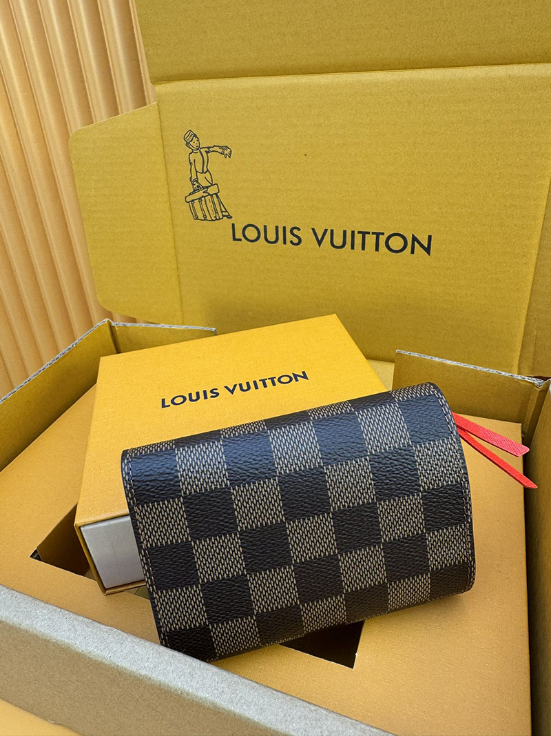 激安サイト ルイヴィトン ポルトフォイユ・ヴィクトリーヌ N41659 RFID ダミエ ルージュ 激安ルイヴィトン専門店 - 画像 (2)