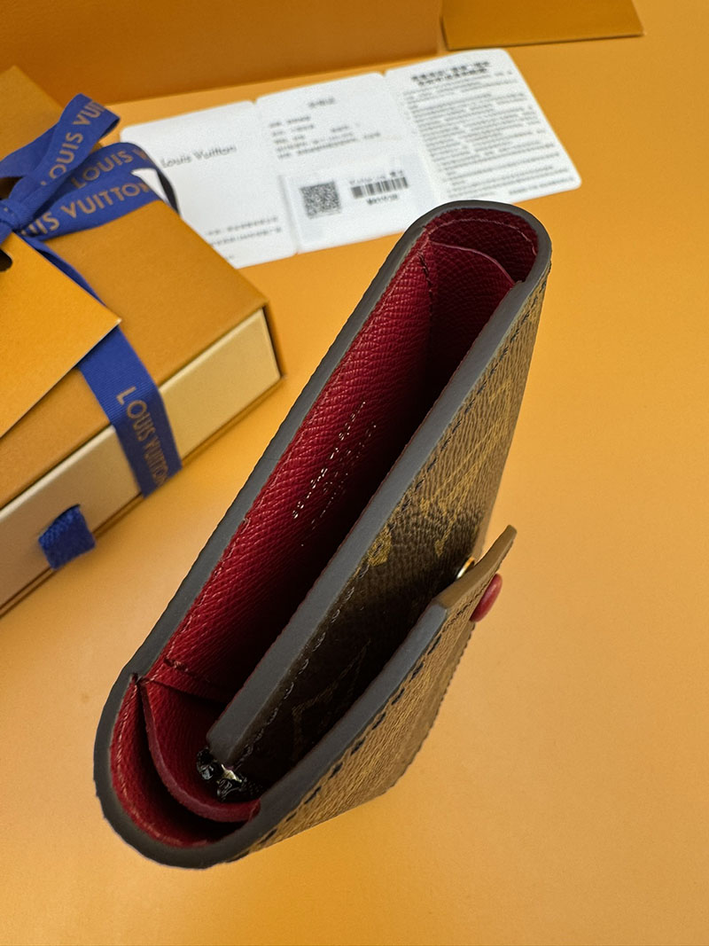 激安サイト ルイヴィトン ポルトフォイユ・ヴィクトリーヌ M41938 RFID モノグラム フューシャ スーパーコピー 財布 買ってみた - 画像 (7)