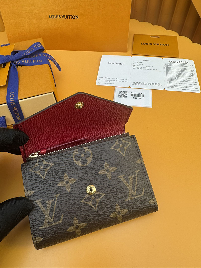 激安サイト ルイヴィトン ポルトフォイユ・ヴィクトリーヌ M41938 RFID モノグラム フューシャ スーパーコピー 財布 買ってみた - 画像 (6)