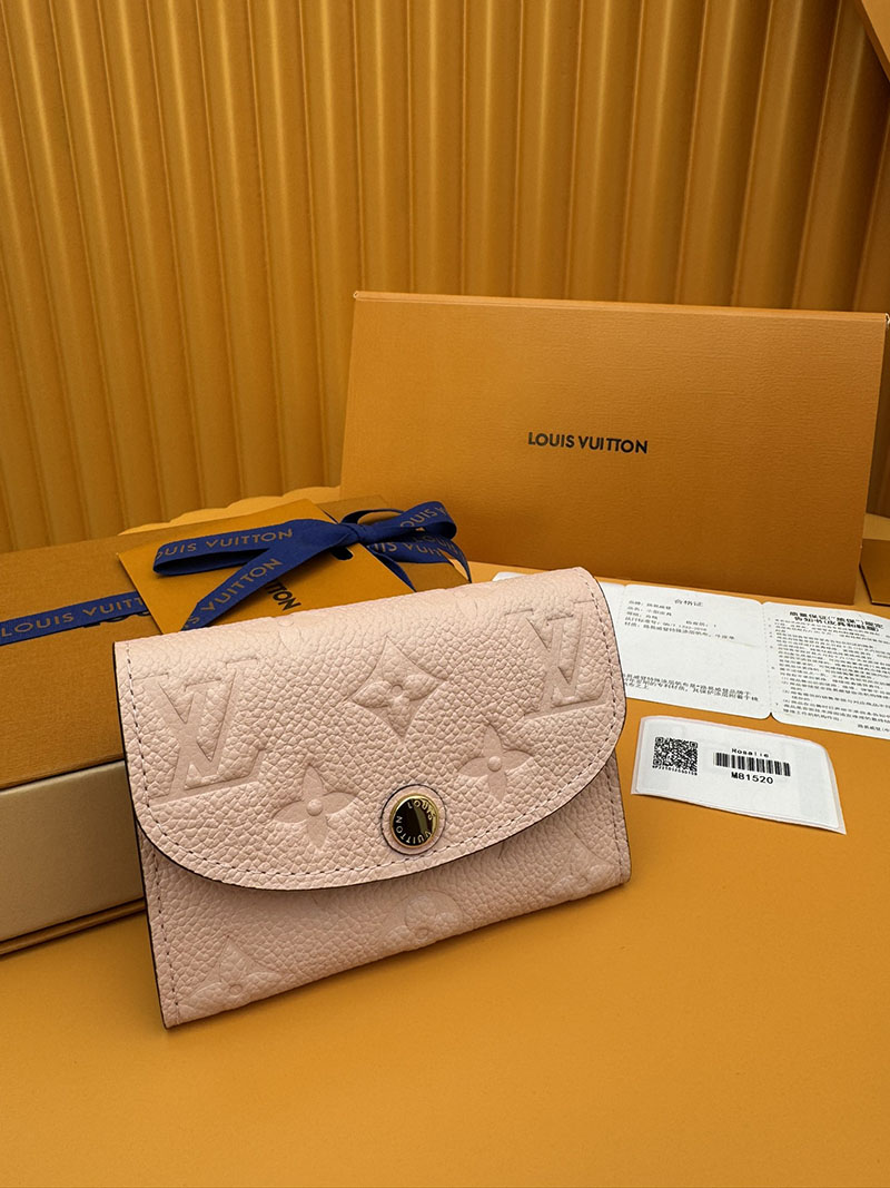 激安サイト ルイヴィトン ポルトモネ・ロザリ M81520 RFID モノグラム ローズプードル ブランド財布激安 本物 - 画像 (9)