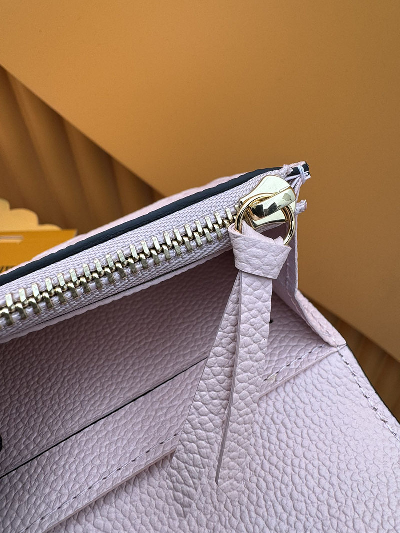 激安サイト ルイヴィトン ポルトモネ・ロザリ M81520 RFID モノグラム ローズプードル ブランド財布激安 本物 - 画像 (4)