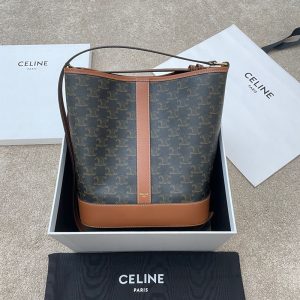 セリーヌ バケツ型トートバッグ